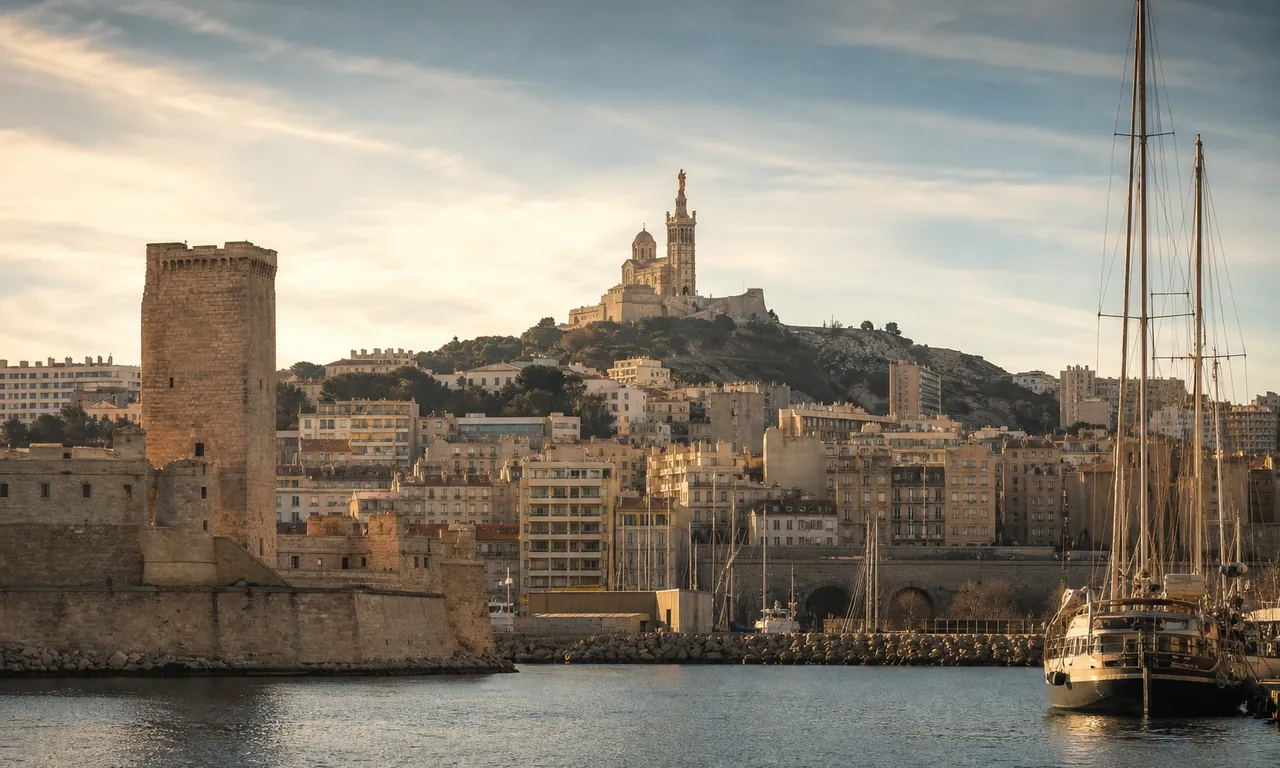 Déchèteries et panorama de Marseille