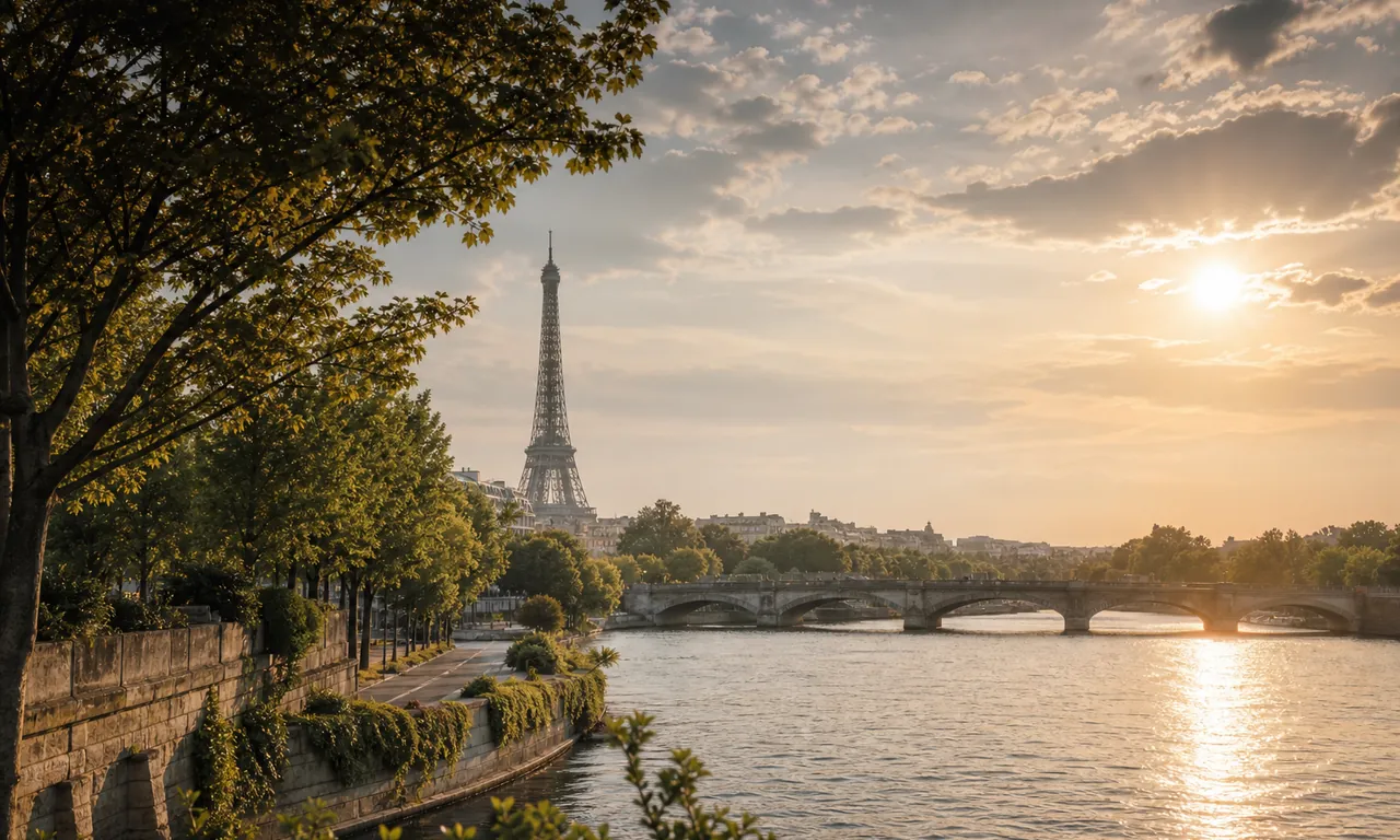 Déchèteries et panorama de Paris