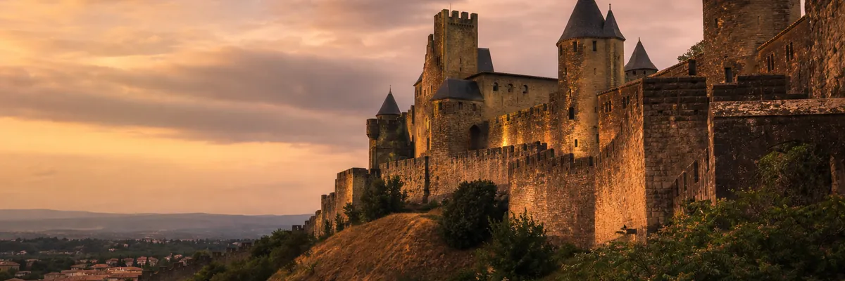 Cité de Carcassonne en Occitanie